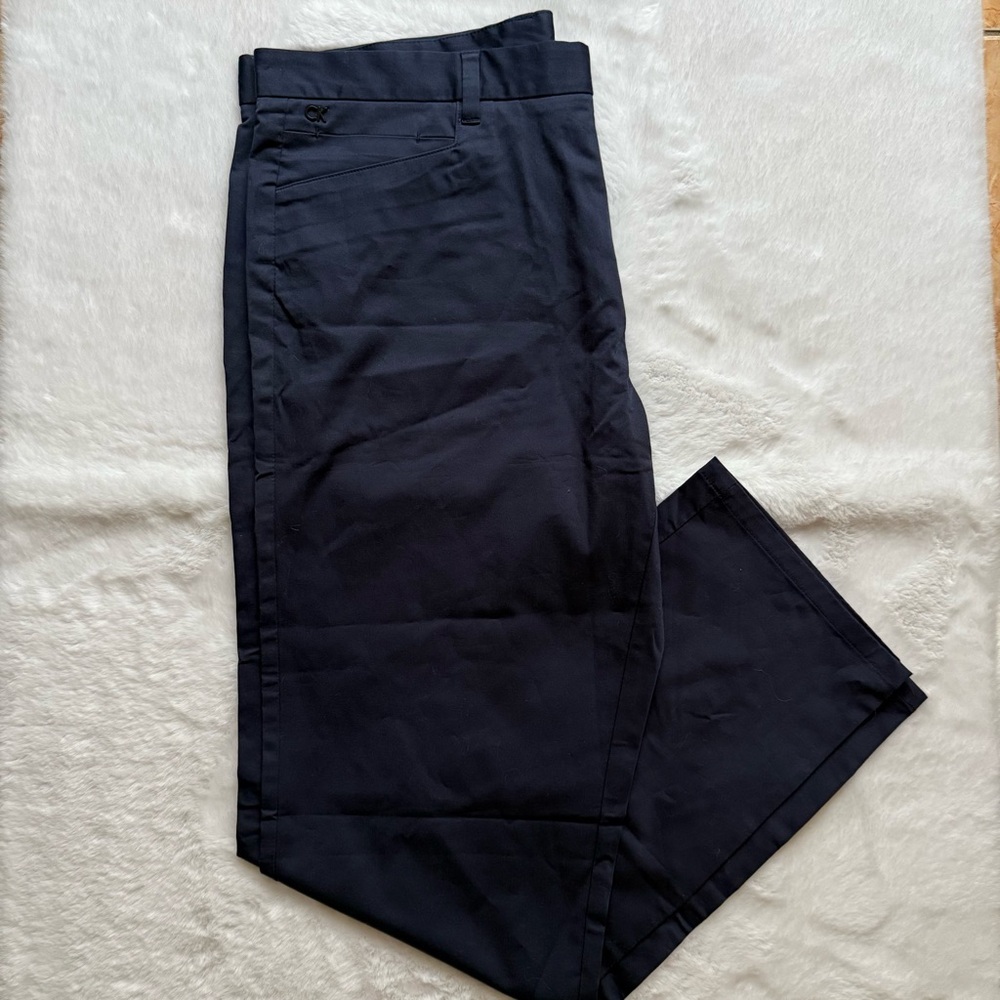 Calvin Klein Dark Blue Dress Pants